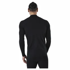 Ubbe Long Sleeve with Zip 100% Merino Wool Black