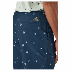 Ultimate365 Allover Print 9-Inch Golf Shorts Crew Navy / Grey One / Hemp