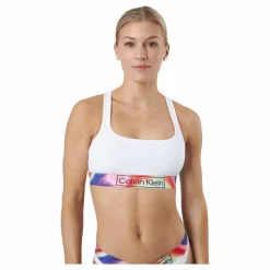 Unlined Bralette White