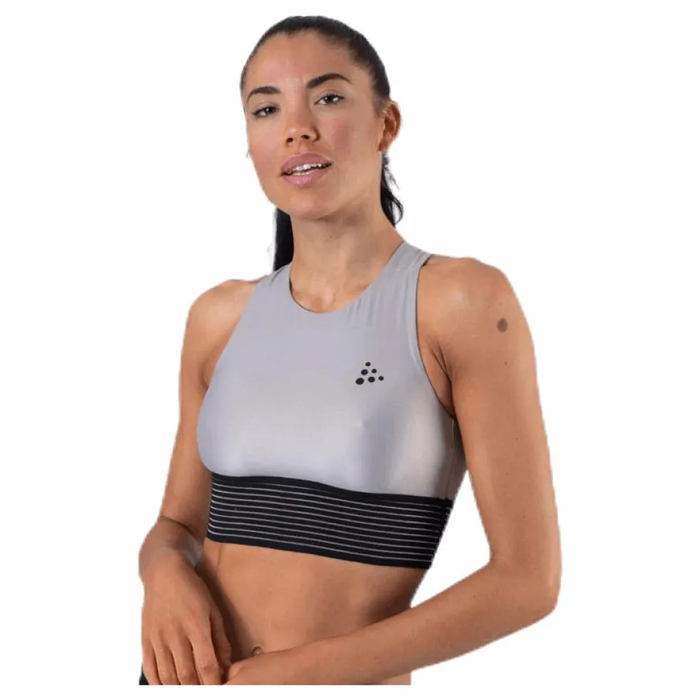 UNMTD Cropped X-Singlet Grey