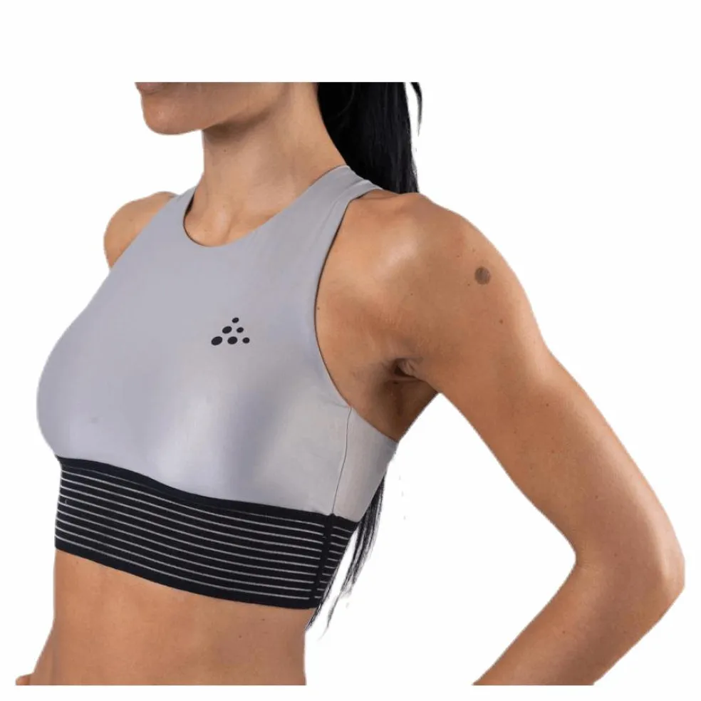 UNMTD Cropped X-Singlet Grey