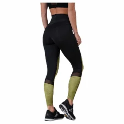 UNMTD High Waist Tights Black/Yellow