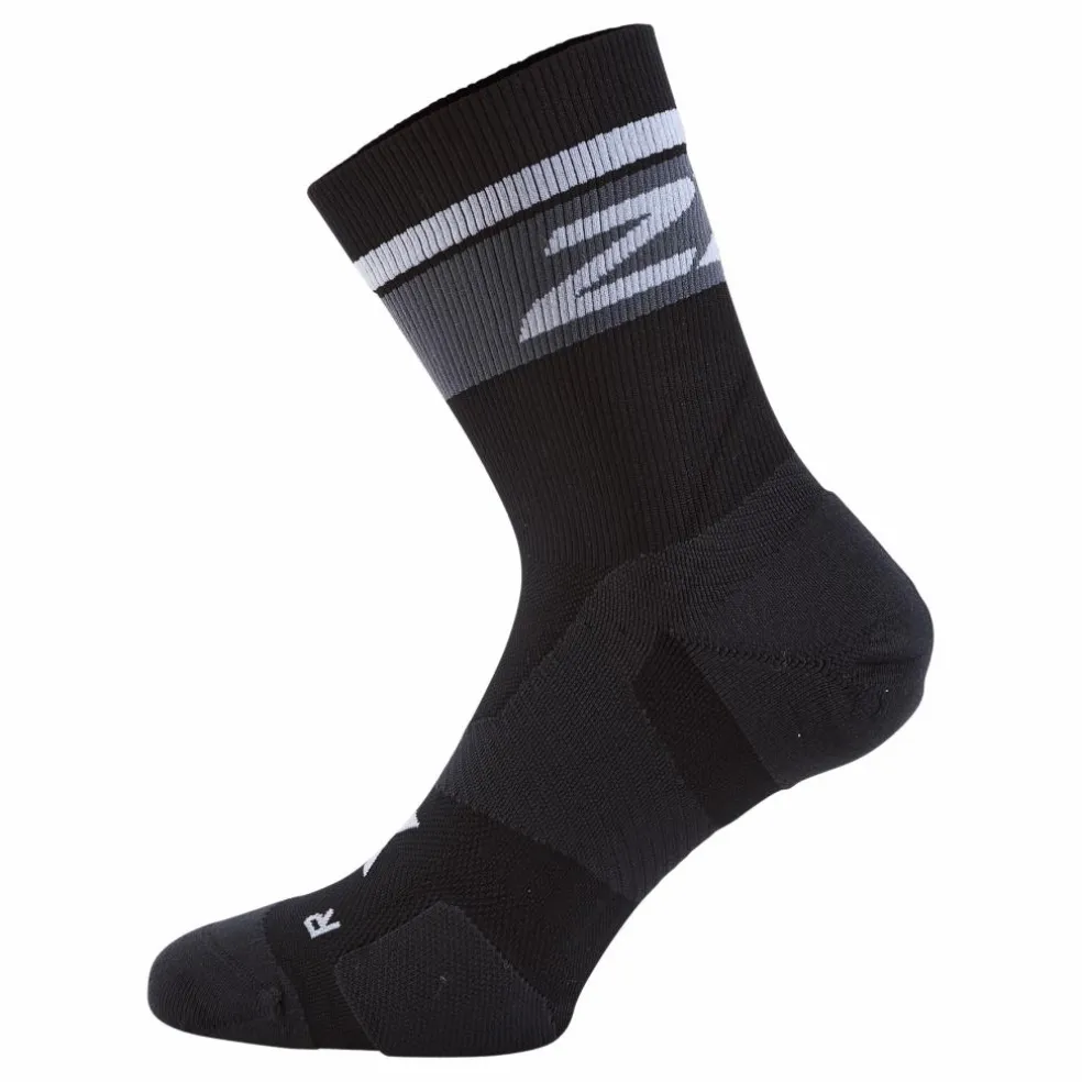 Vectr Cushion Crew Socks Black/white