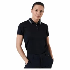 Victory Golf Polo Black