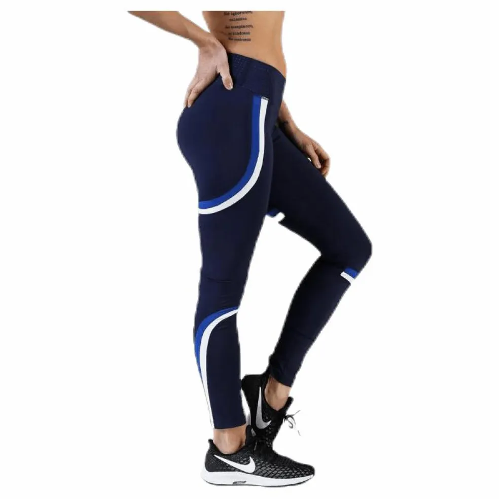 Victory Tights Blue/White