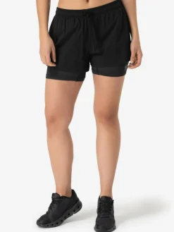 W Double Layer Shorts Black