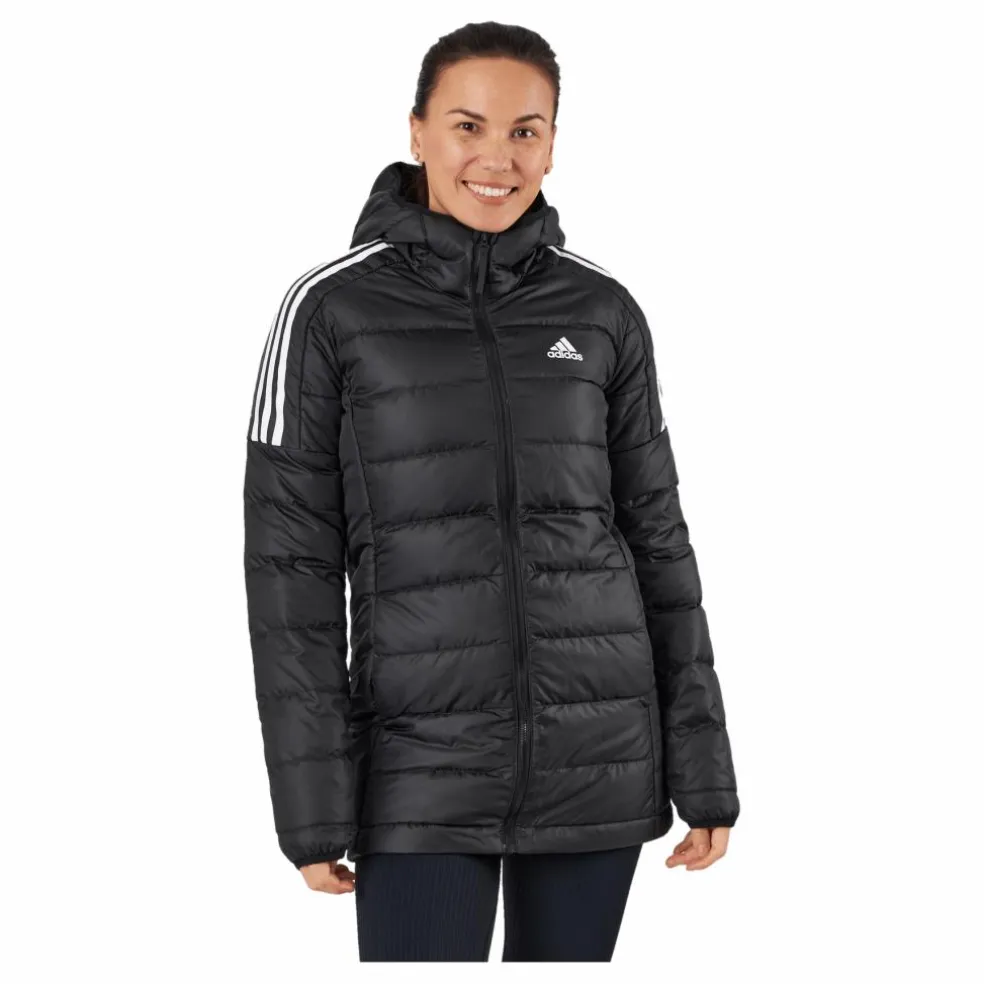 W Ess Down Par Black