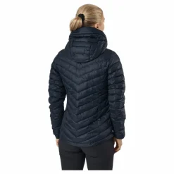 W Frost Down Hood Jacket Black