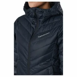 W Frost Down Hood Jacket Black