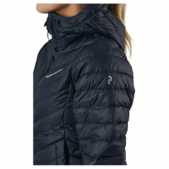 W Frost Down Hood Jacket Black