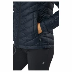 W Frost Down Hood Jacket Black