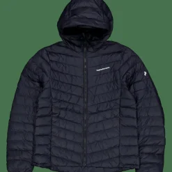 W Frost Down Hood Jacket Black