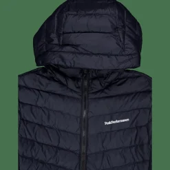 W Frost Down Hood Jacket Black