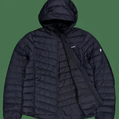 W Frost Down Hood Jacket Black
