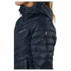 W Frost Down Hood Jacket Black