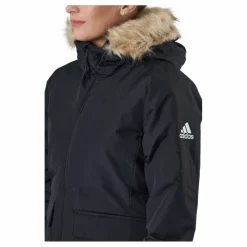 W Hooded Parka Black