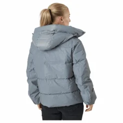 W. Hooded Reflective Puffer Ja Silver