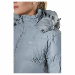 W. Hooded Reflective Puffer Ja Silver