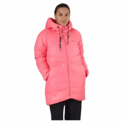 W. Mid Length Shiny Jacket Happy Pink