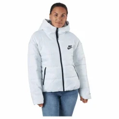 W Nsw Syn Tf Rpl Hd Jkt Summit White/summit White/blac