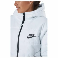 W Nsw Syn Tf Rpl Hd Jkt Summit White/summit White/blac