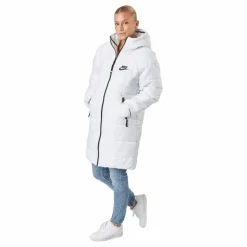 W Nsw Syn Tf Rpl Hd Parka Summit White/summit White/blac