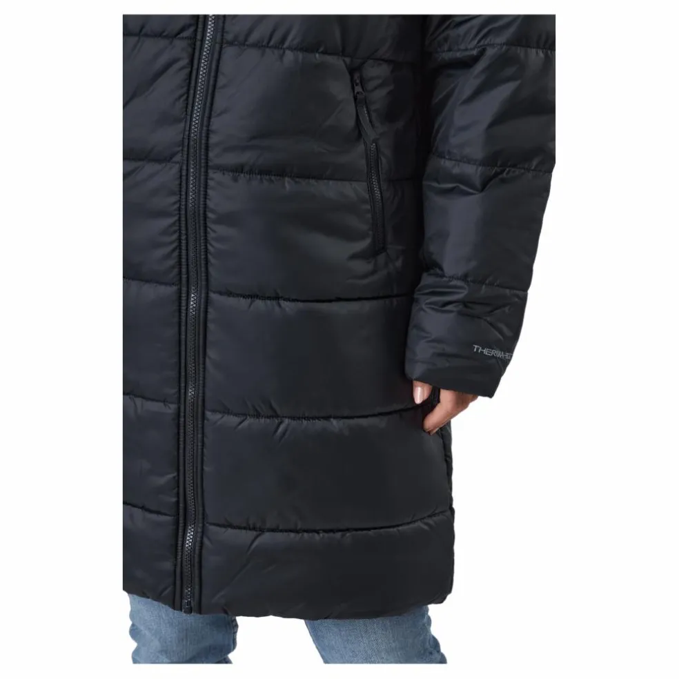 W Nsw Syn Tf Rpl Hd Parka Black/black/white