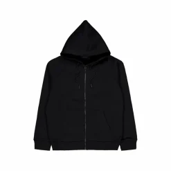 W Original Small Logo Zip Black