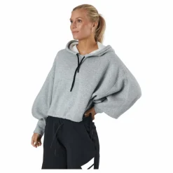 W Pr Hoodie Rlx Fleece Medium Grey Heather