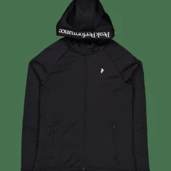 W Rider Essentials Zip Hood Black/black