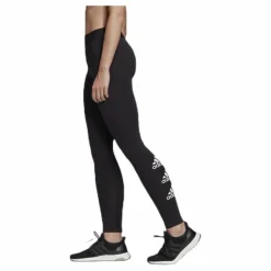 W Stacked Logo Cotton Tights Black / White