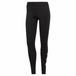 W Stacked Logo Cotton Tights Black / White