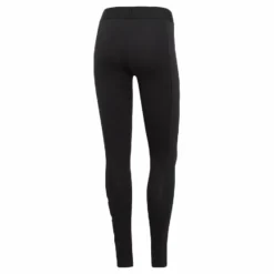 W Stacked Logo Cotton Tights Black / White
