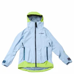 W Terrex Myshelter Gore-Tex Active Jacket Halo Blue / Acid Yellow