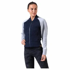 W VRCT JKT HB Blue/Grey