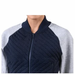 W VRCT JKT HB Blue/Grey