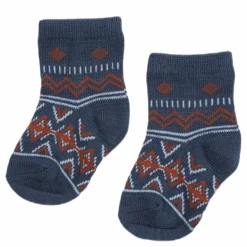 Wak Wool 4 Pack Sock Blue