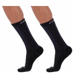 Warm Mid 2-Pack Sock White/Black
