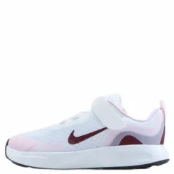 Wearallday Baby/toddler Shoe White/dark Beetroot-pink Foam