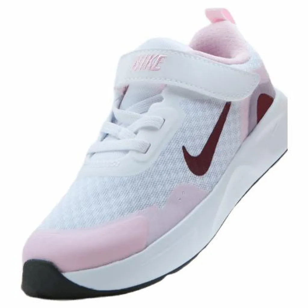 Wearallday Baby/toddler Shoe White/dark Beetroot-pink Foam