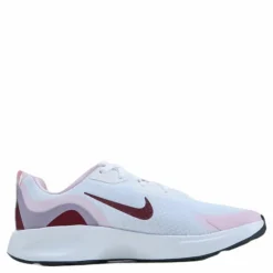 Wearallday Big Kids' Shoe White/dark Beetroot-pink Foam
