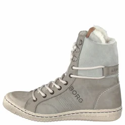 Wendy High Fur Light Grey