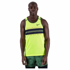 Wil Run Tank Mesh Green