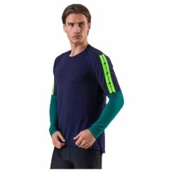Wild Run Top LS Blue/Green