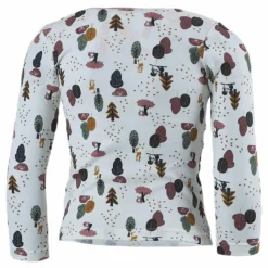 Willit Wool Ls Top White