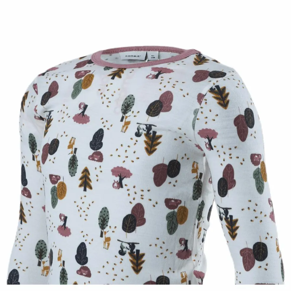 Willit Wool Ls Top White