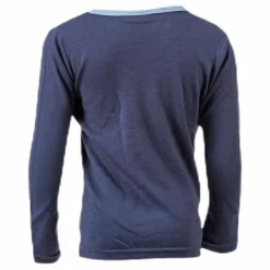 Willit Wool Ls Top Xix Blue