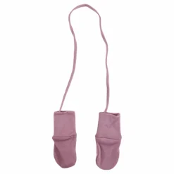 Willit Wool Mittens Wo/Thumb Red