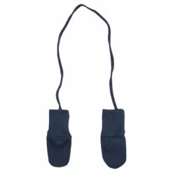 Willit Wool Mittens Wo/Thumb Blue