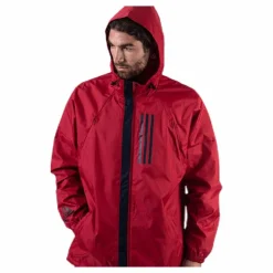Wind Jacket Lined Red